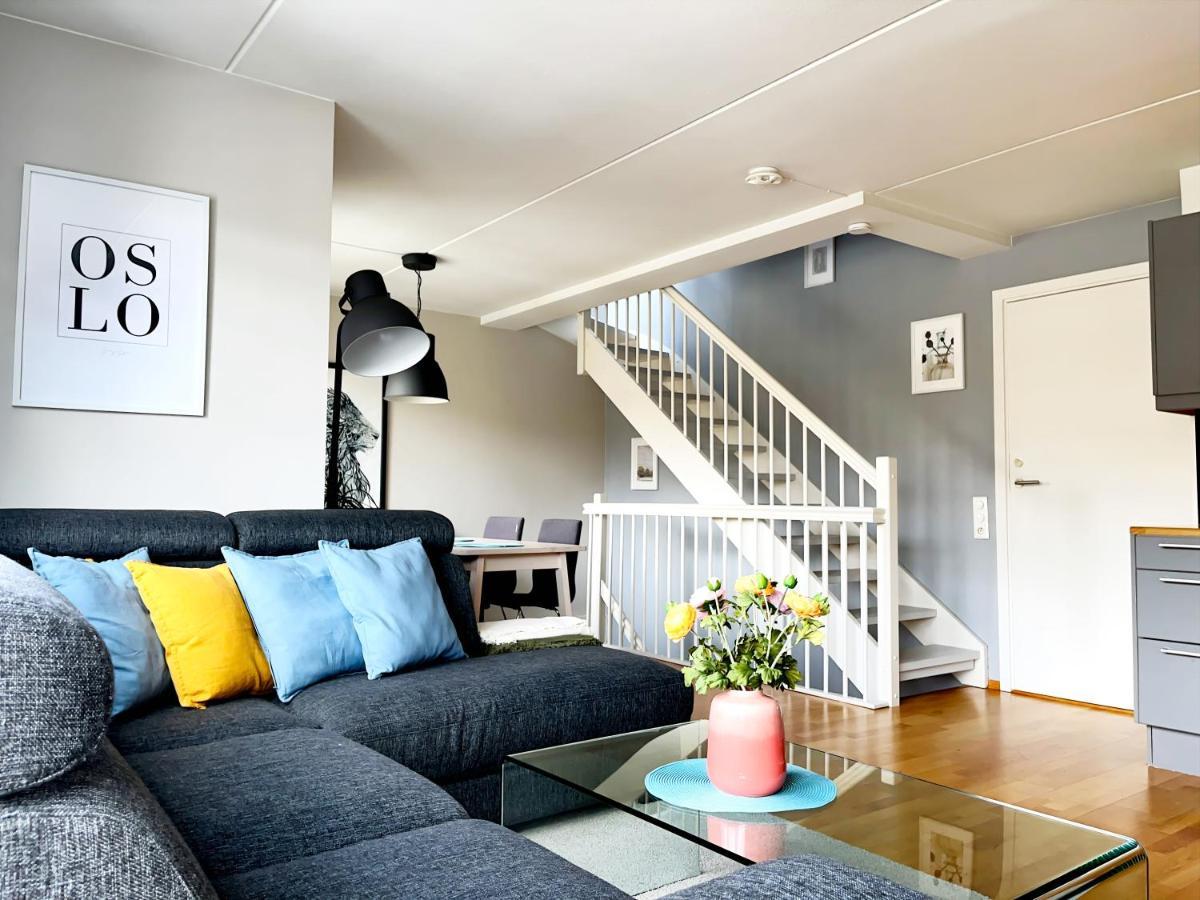 City Center Flat W Roof Top Terrace & Free Parking Oslo Buitenkant foto