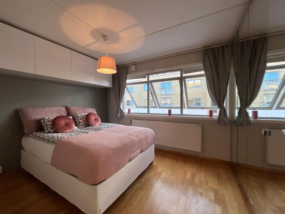 City Center Flat W Roof Top Terrace & Free Parking Oslo Buitenkant foto