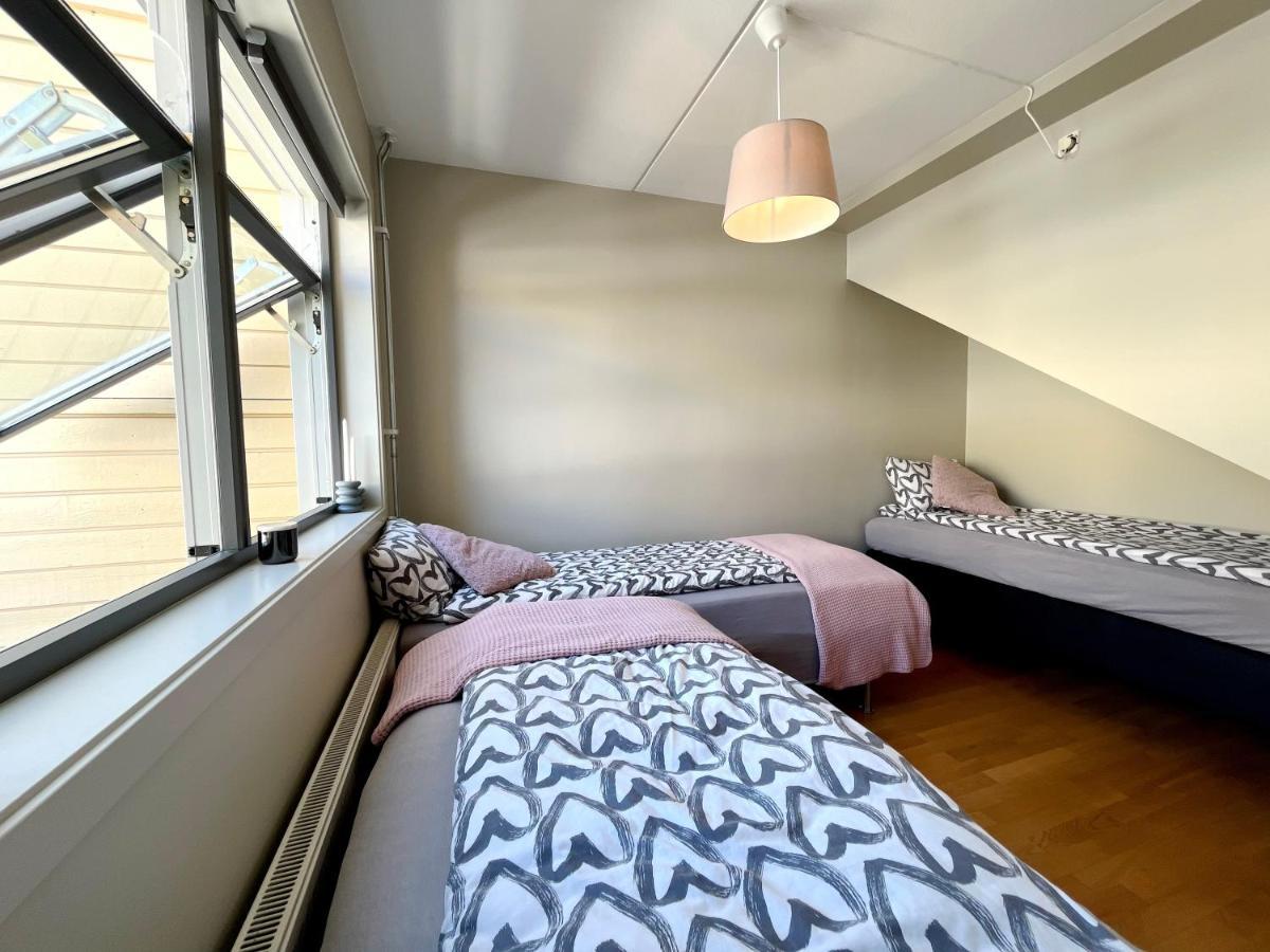 City Center Flat W Roof Top Terrace & Free Parking Oslo Buitenkant foto