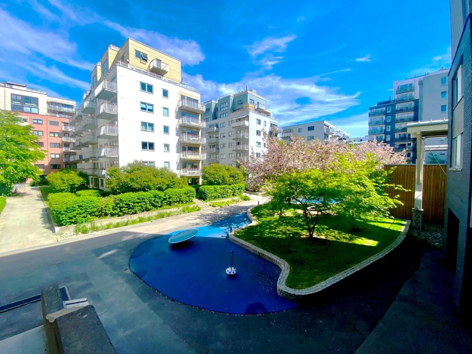 City Center Flat W Roof Top Terrace & Free Parking Oslo Buitenkant foto